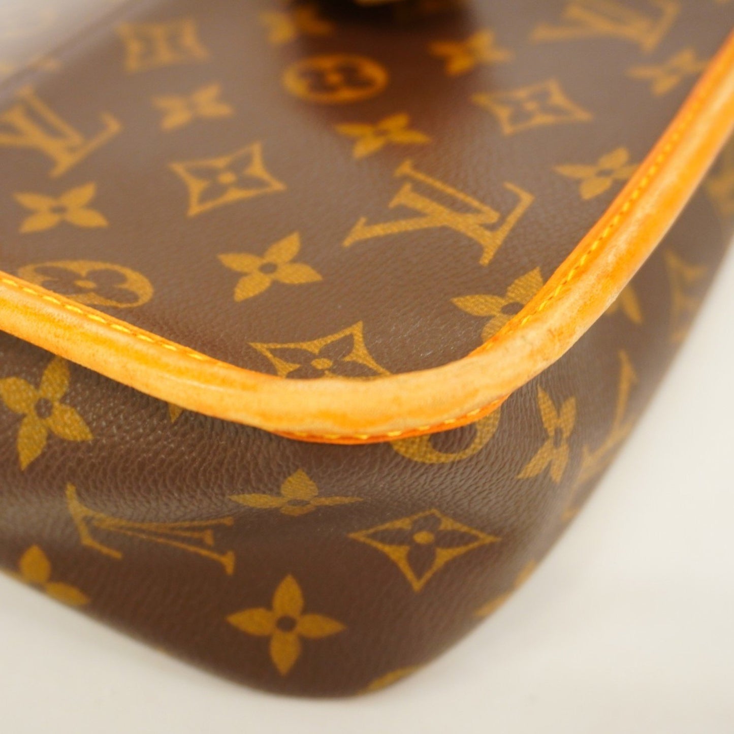 Louis Vuitton Sologne Brown Canvas Shoulder Bag