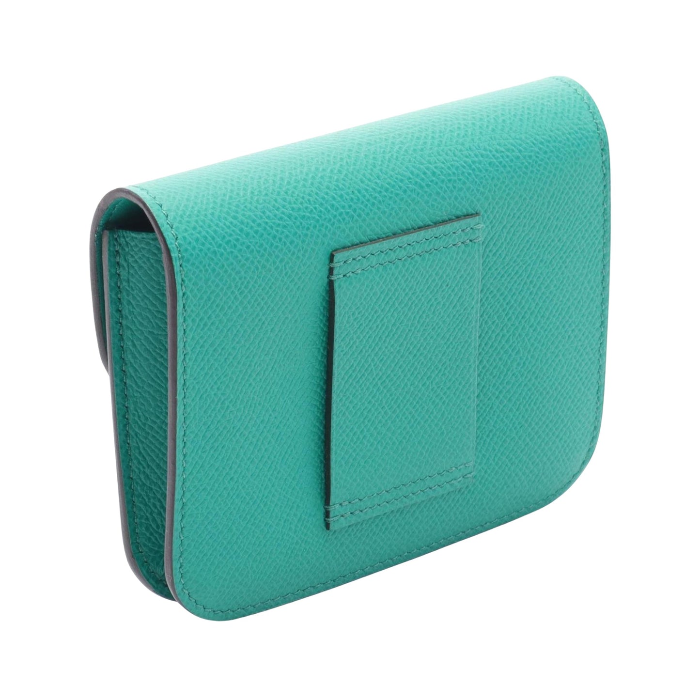 Hermès Constance Green Leather Wallet Accessories