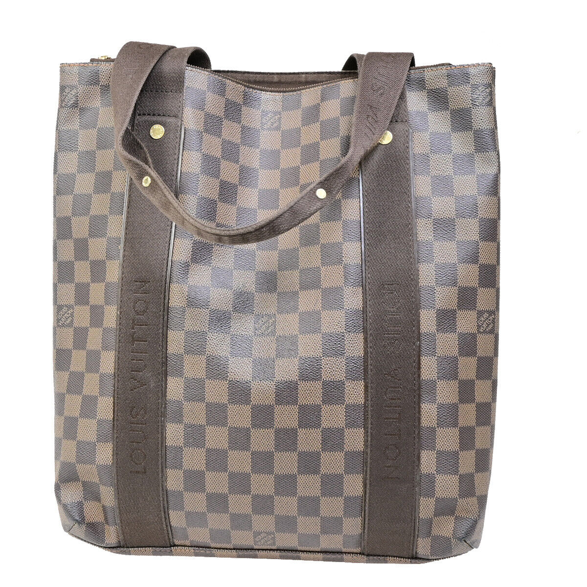 Louis Vuitton Beaubourg Brown Canvas Hand Bag