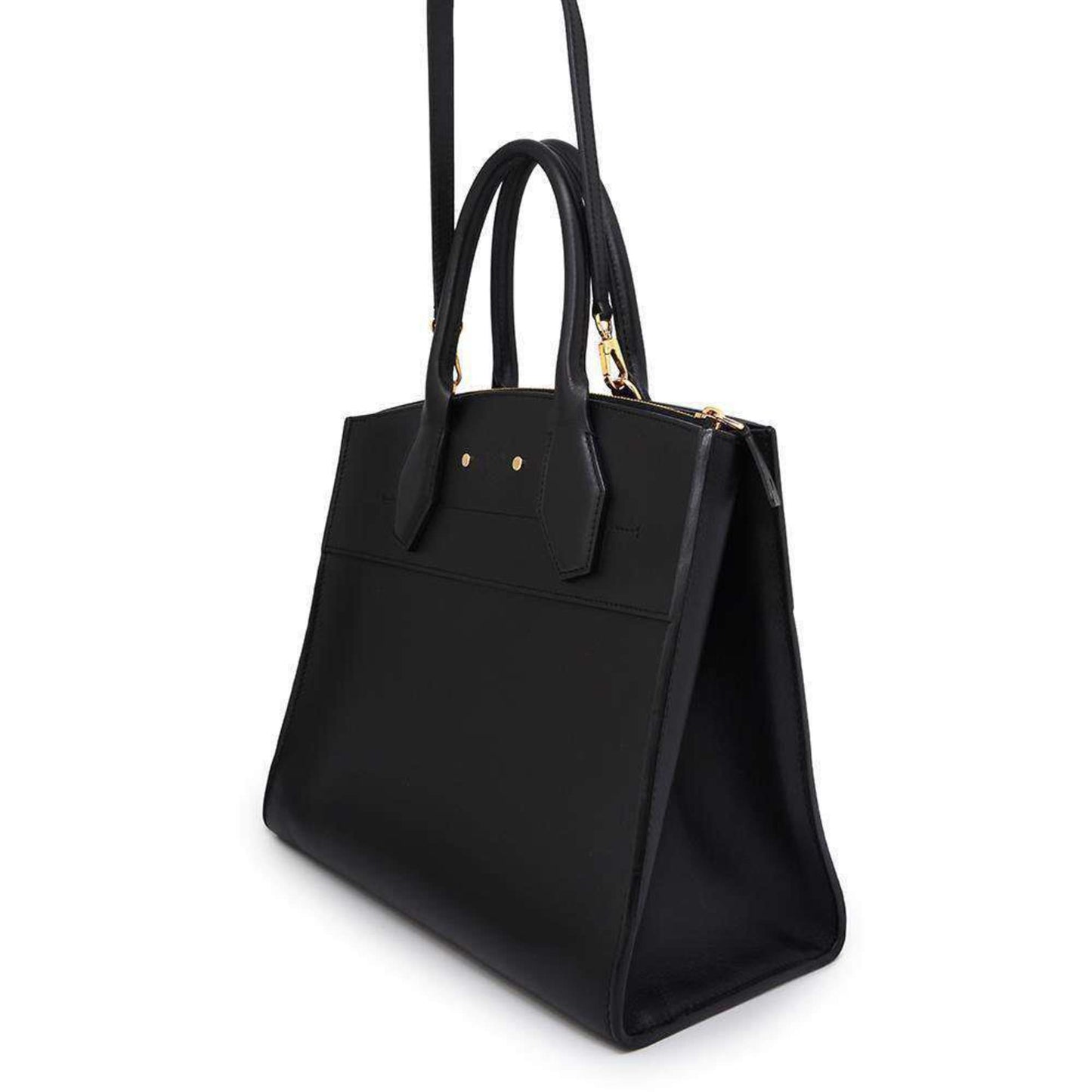 Louis Vuitton City steamer Black Leather Hand Bag