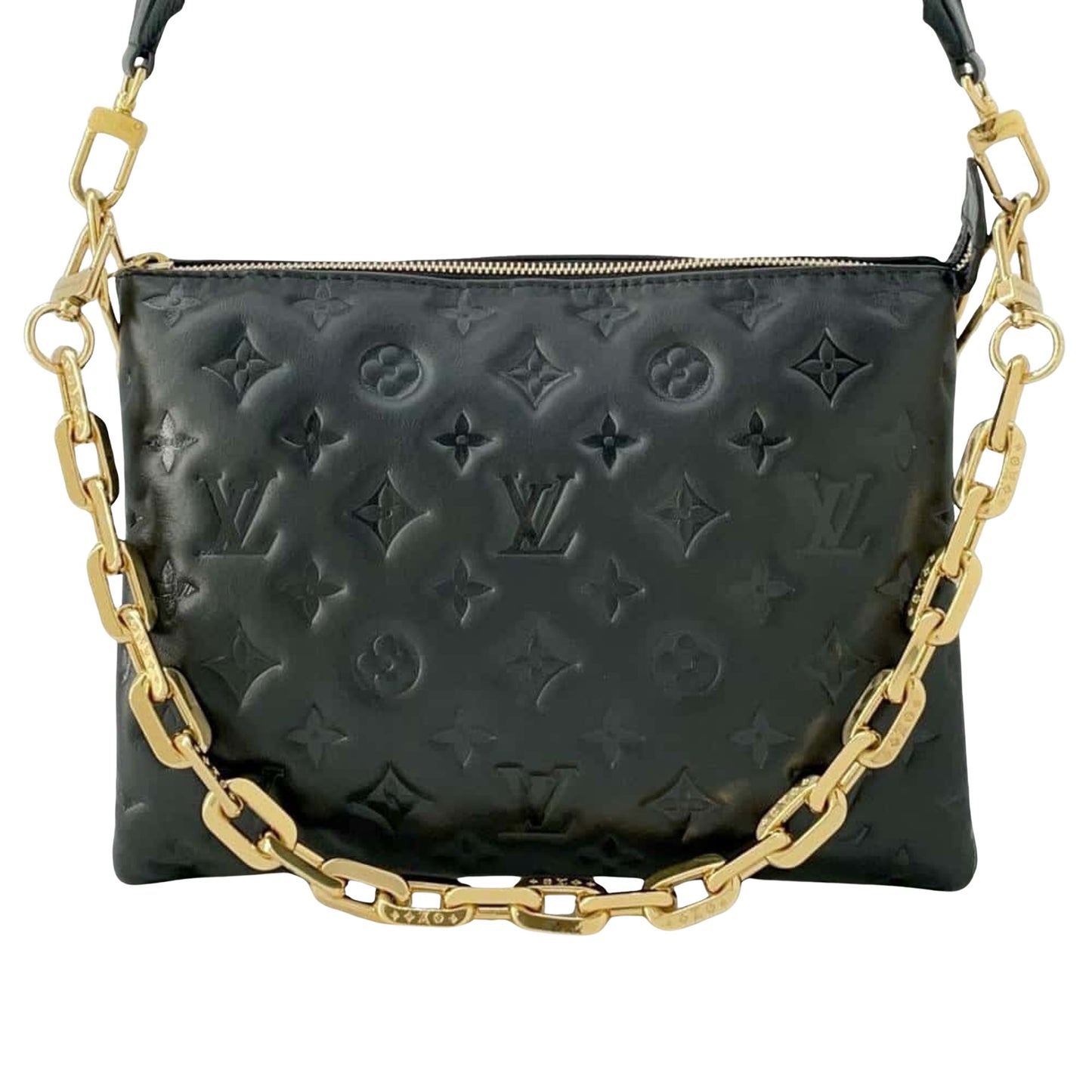 Louis Vuitton Coussin Black Canvas Shoulder Bag