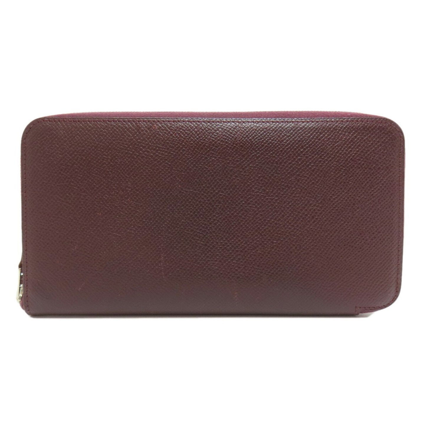 Hermès Silk'In Burgundy Leather Wallet Accessories