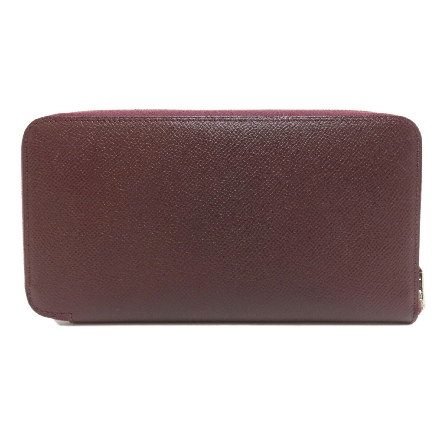 Hermès Silk'In Burgundy Leather Wallet Accessories