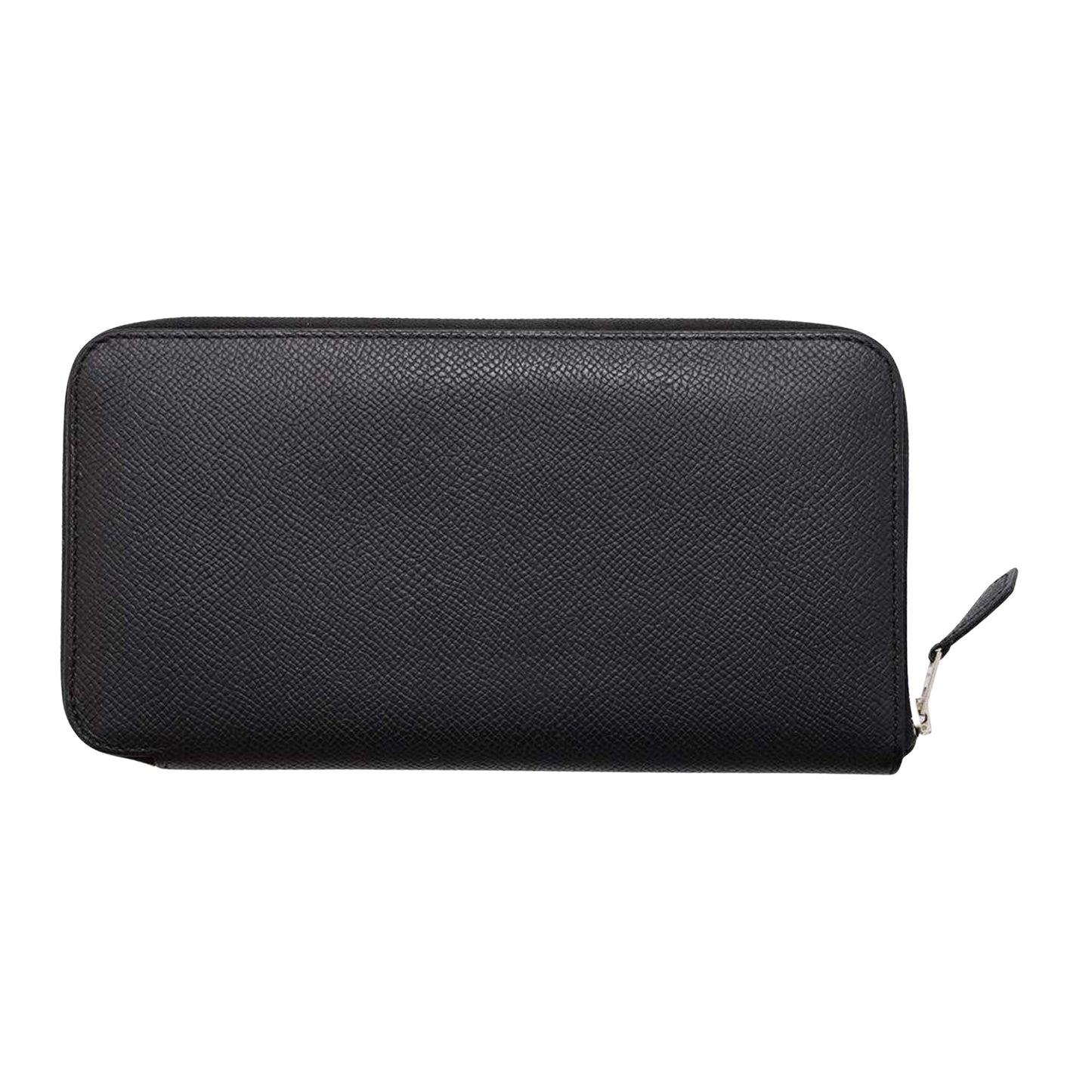 Hermès Black Leather Wallet Accessories