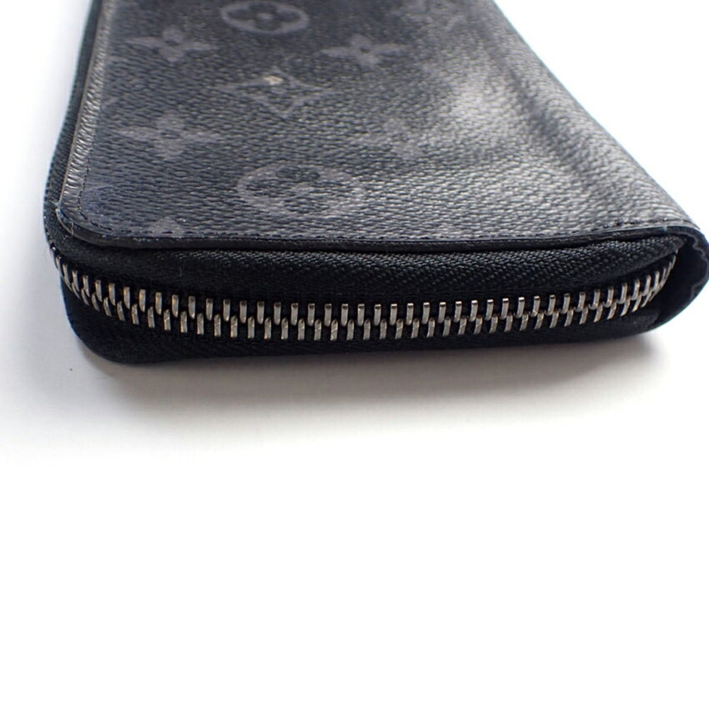 Louis Vuitton Zippy Wallet Vertical Black Canvas Wallet Accessories