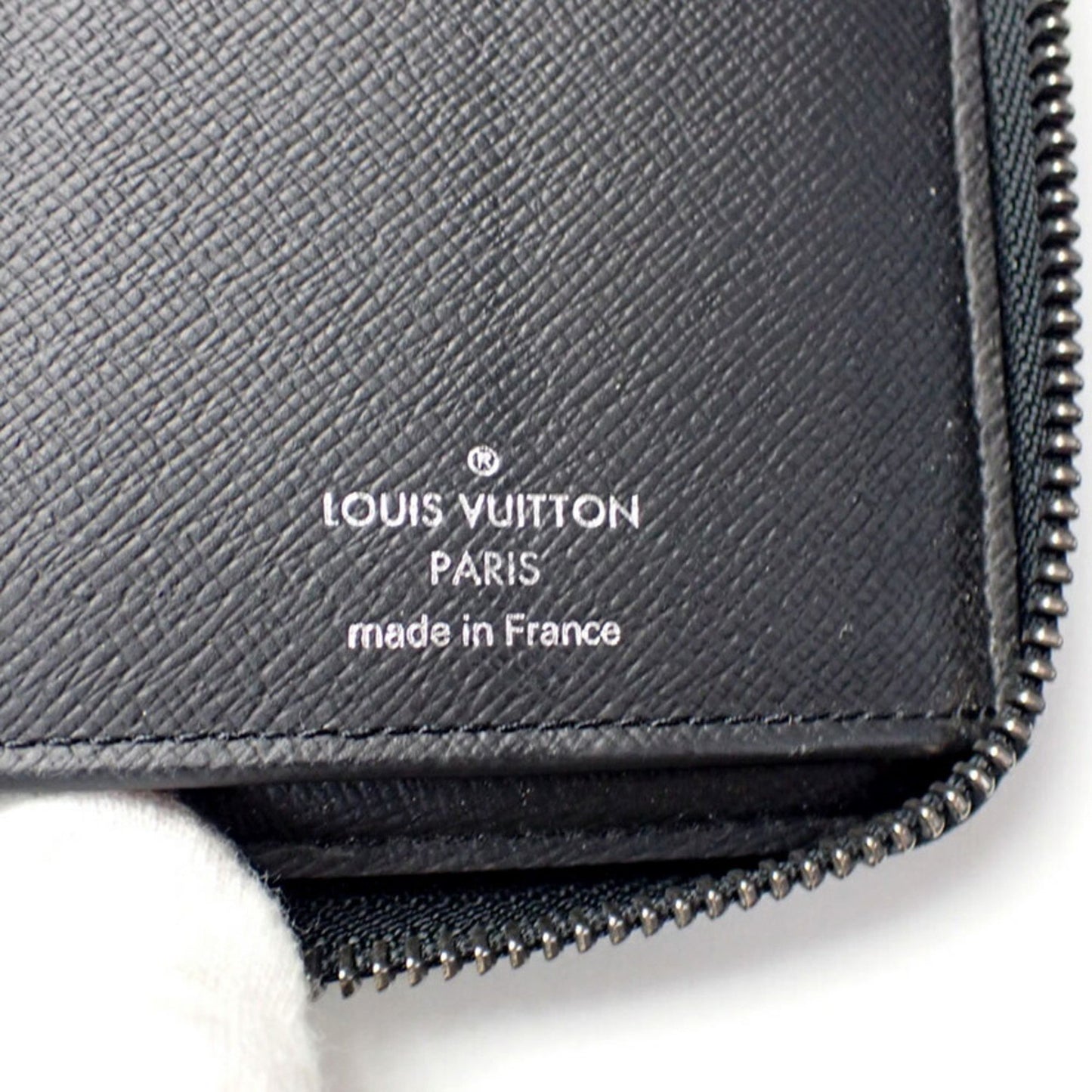 Louis Vuitton Zippy Wallet Vertical Black Canvas Wallet Accessories