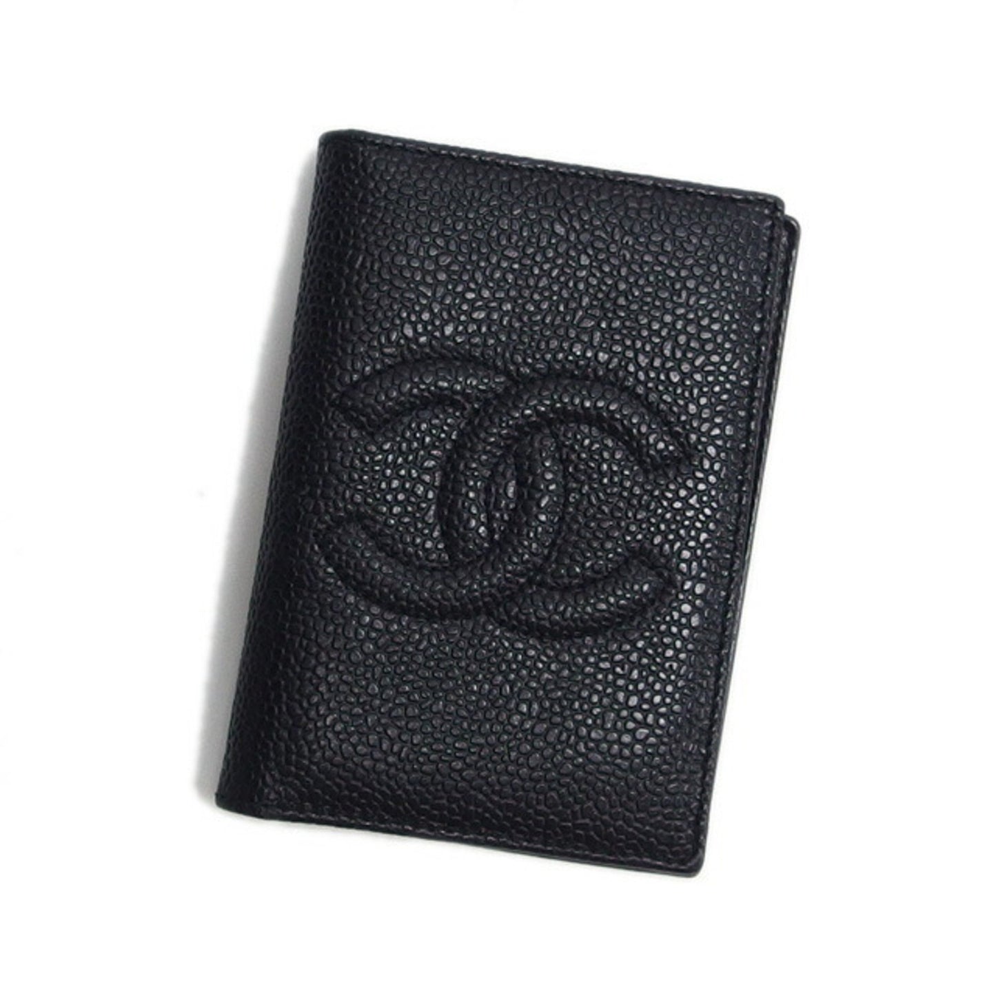 Chanel Black Leather Wallet Accessories