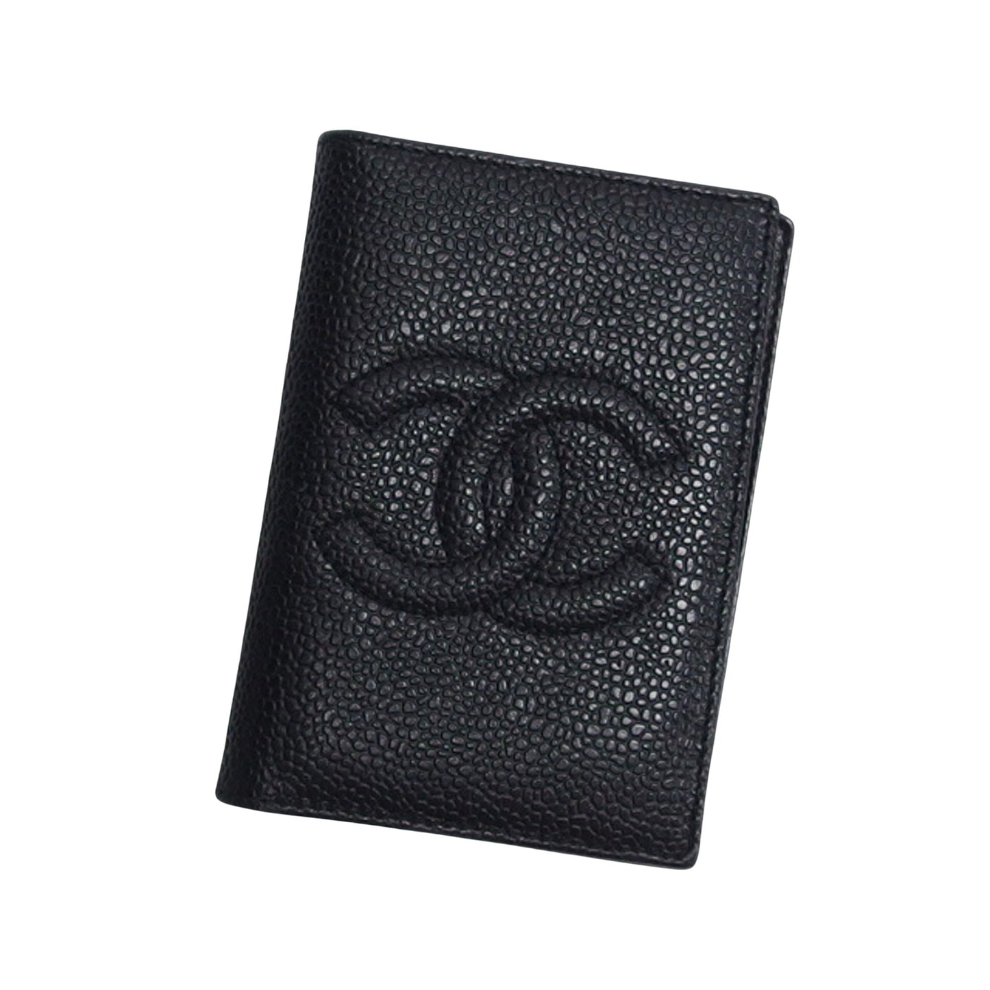 Chanel Black Leather Wallet Accessories