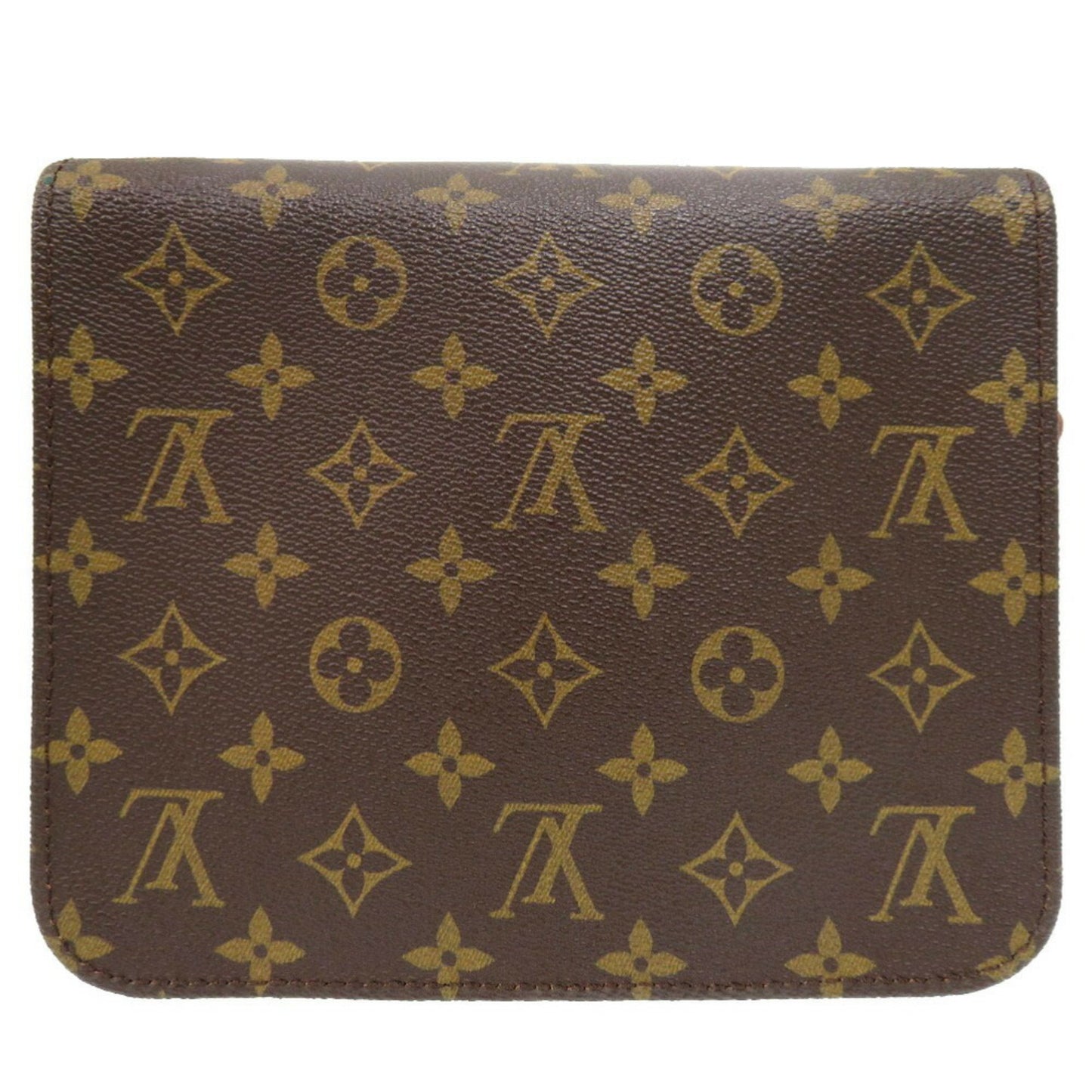 Louis Vuitton Cartouchière Brown Canvas Shoulder Bag