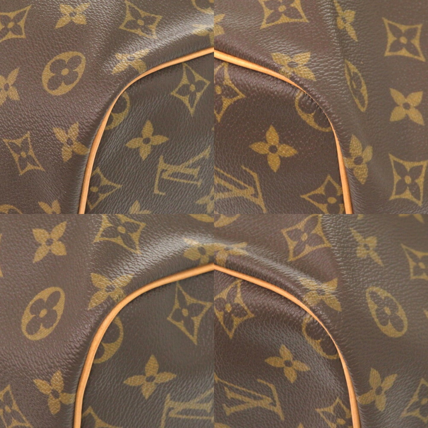 Louis Vuitton Keepall Bandoulière 60 Brown Canvas Travel Bag