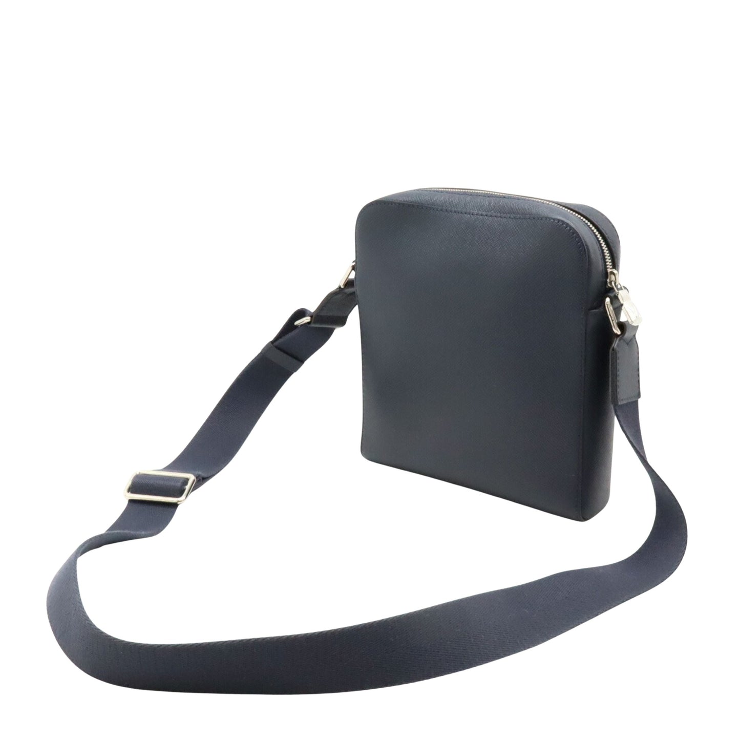 Louis Vuitton Anton Navy Leather Shoulder Bag