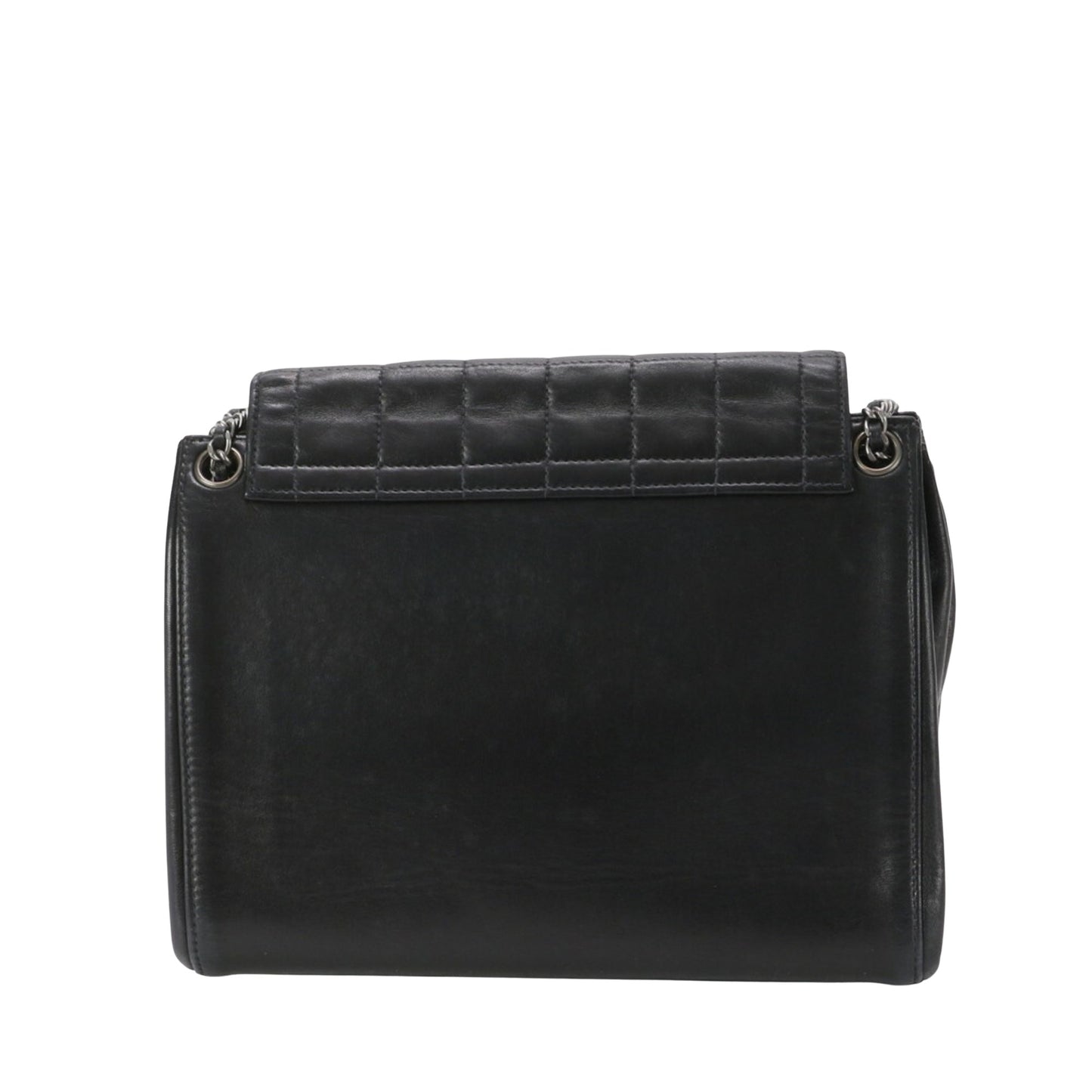 Chanel 2,55 Black Leather Shoulder Bag