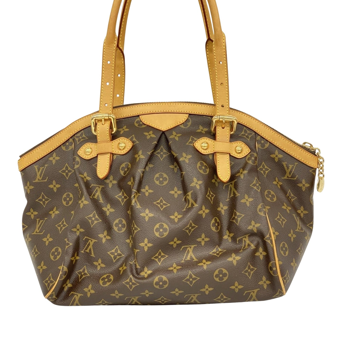 Louis Vuitton Tivoli Brown Canvas Hand Bag