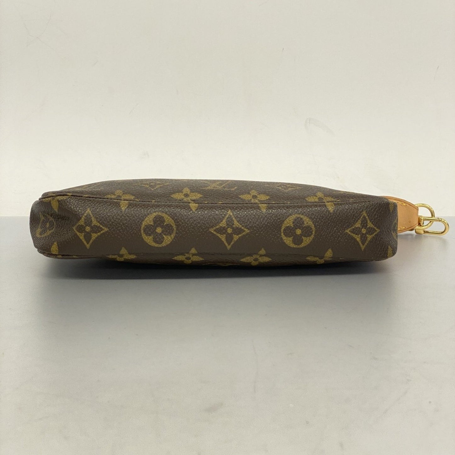 Louis Vuitton Pochette Accessoire Brown Canvas Clutch Bag