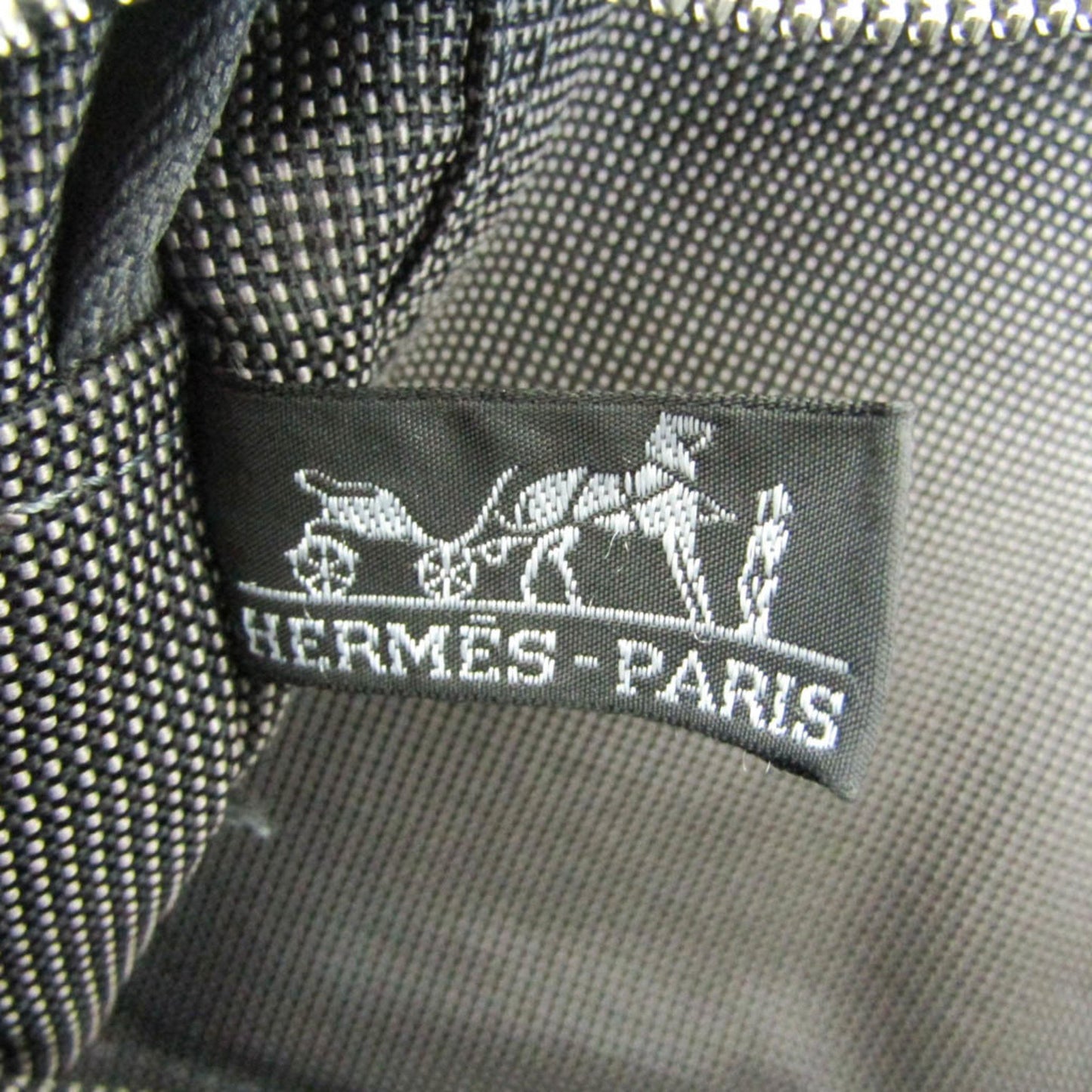 Hermès Herline Black Polyamide Tote Bag