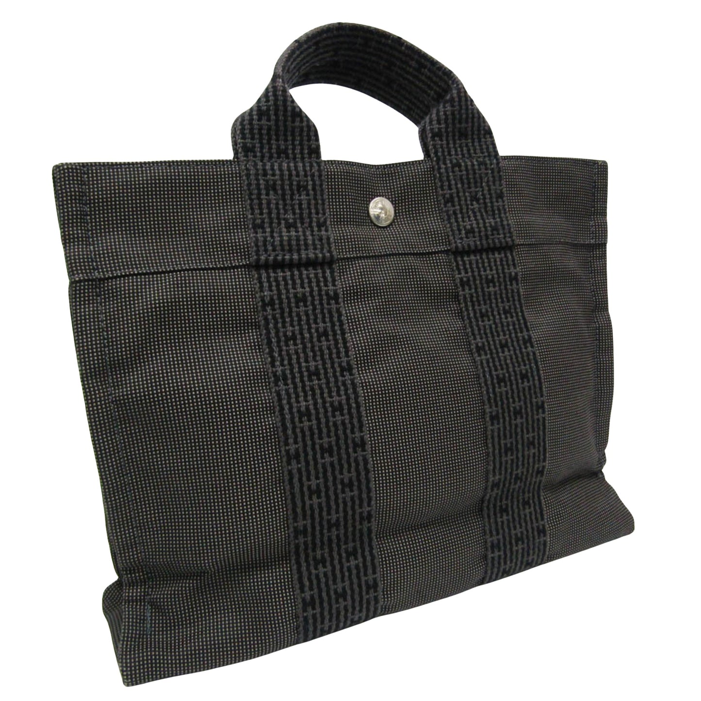 Hermès Herline Black Polyamide Tote Bag