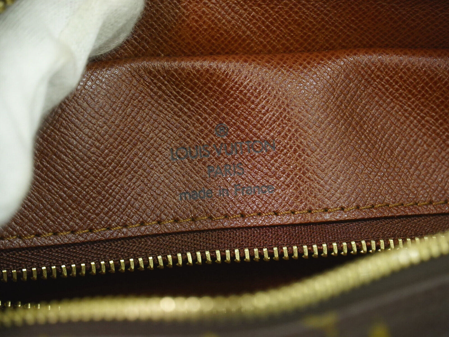 Louis Vuitton Nile Brown Canvas Shoulder Bag