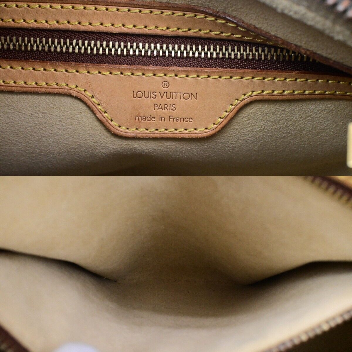 Louis Vuitton Looping MM Brown Canvas Hand Bag