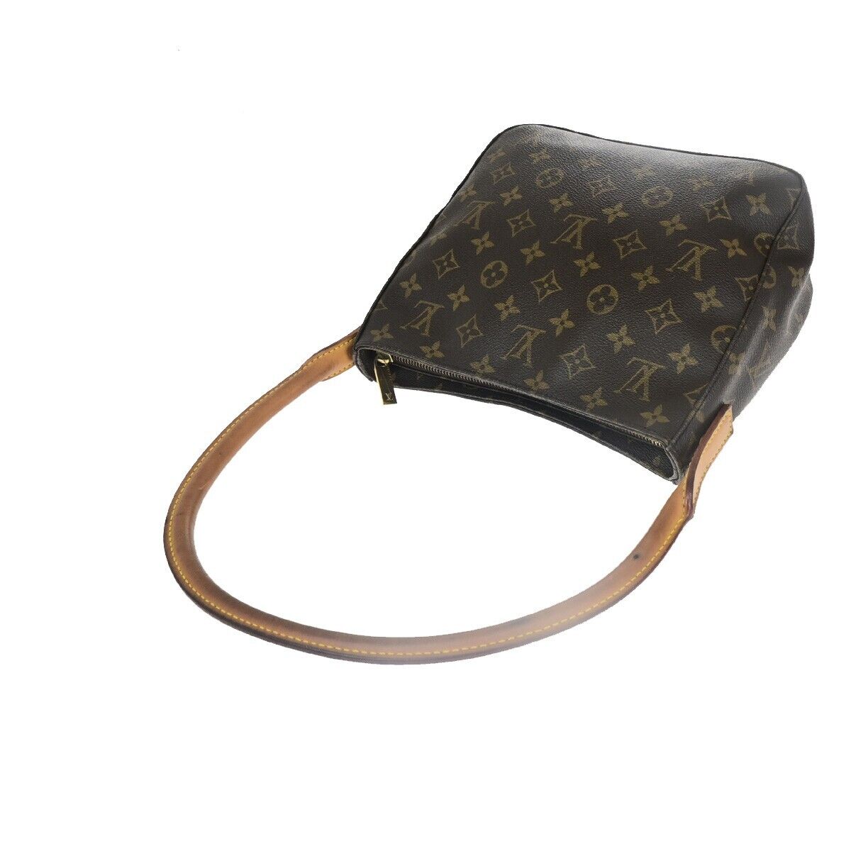 Louis Vuitton Looping MM Brown Canvas Hand Bag