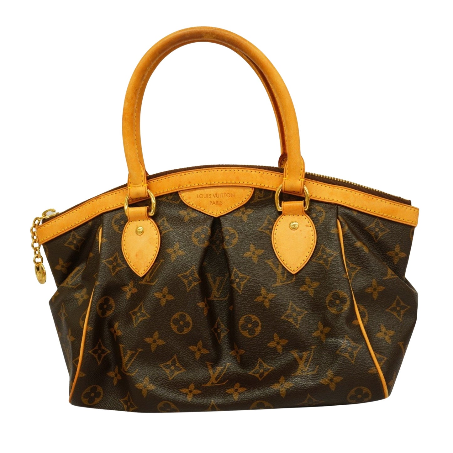 Louis Vuitton Tivoli Brown Canvas Hand Bag