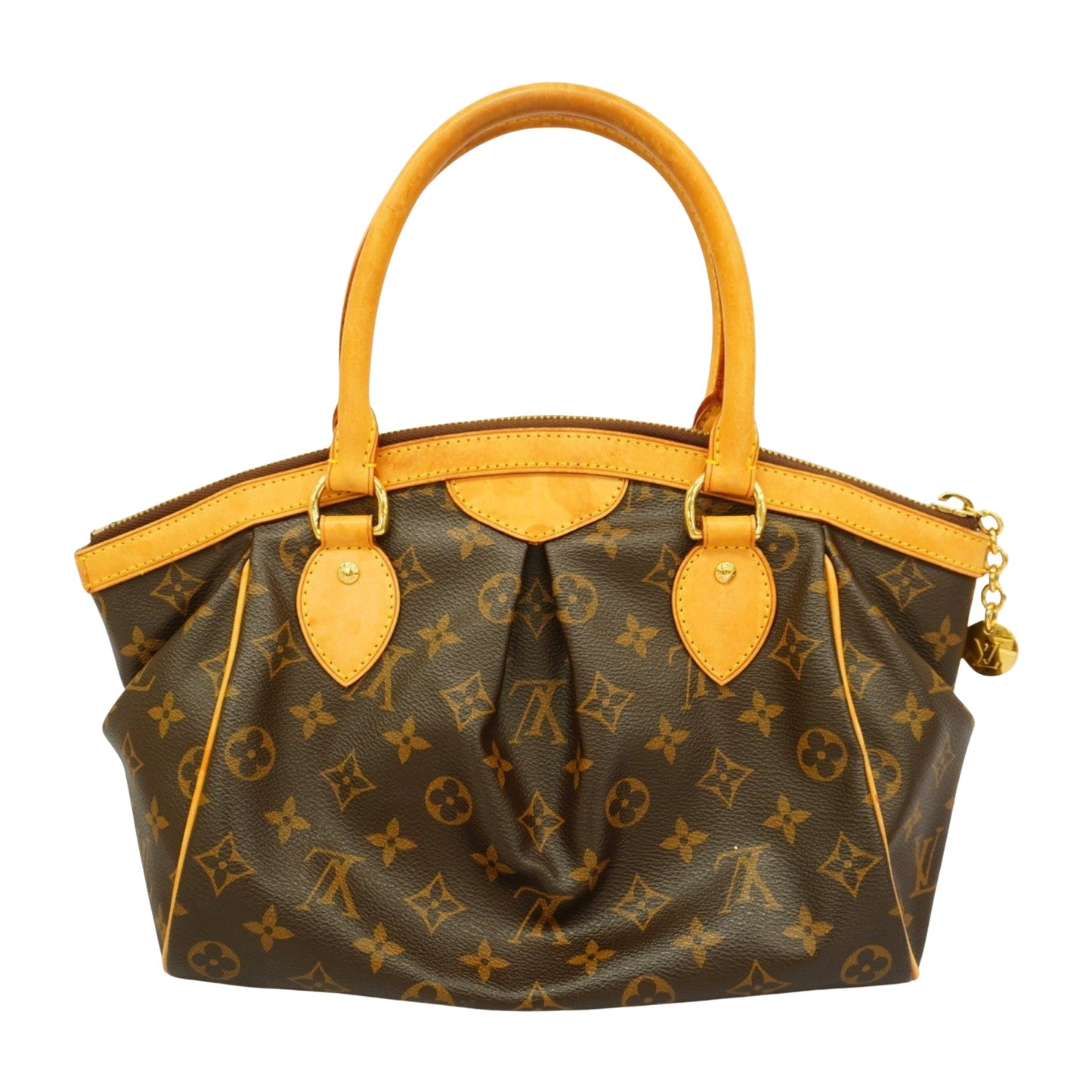 Louis Vuitton Tivoli Brown Canvas Hand Bag