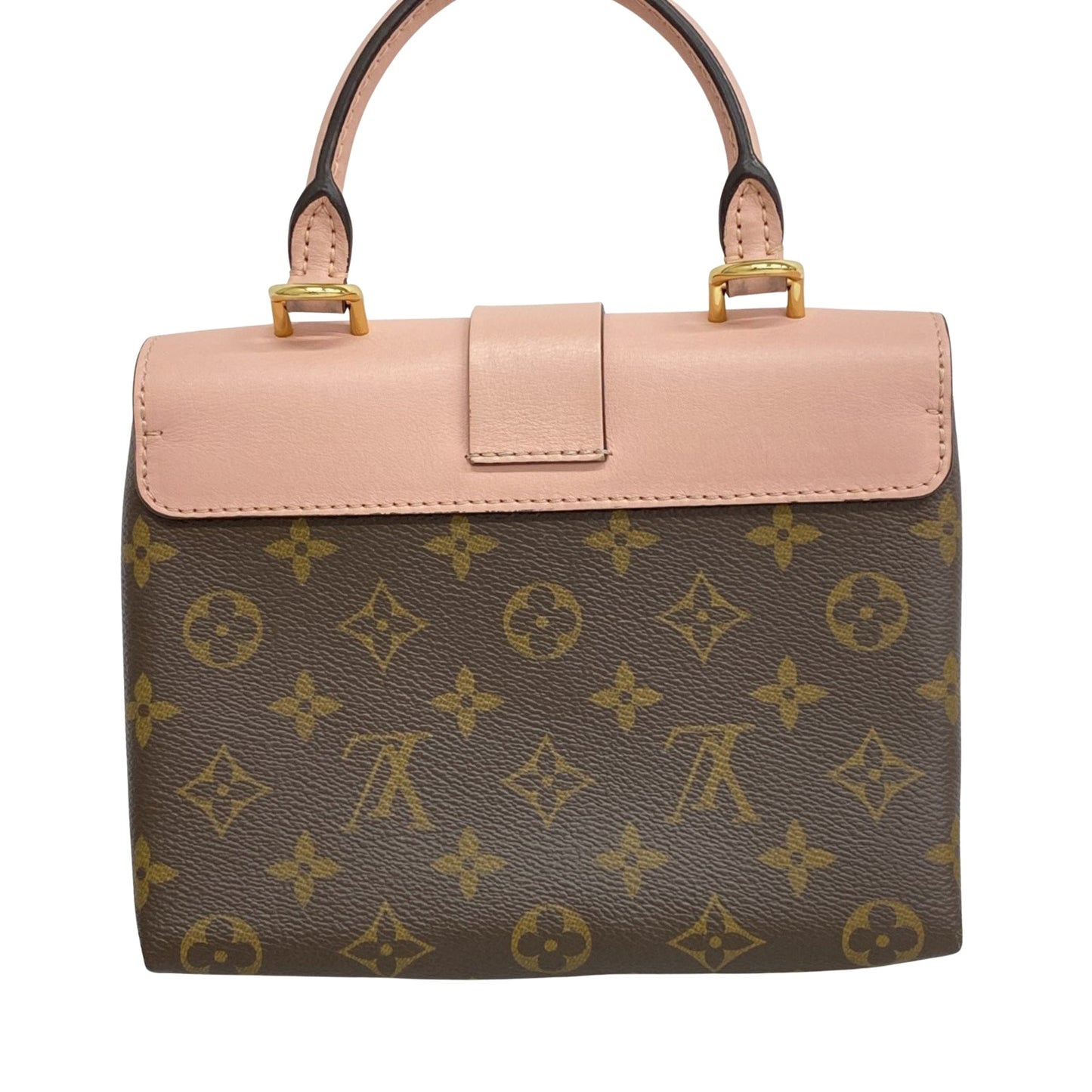 Louis Vuitton Locky BB Brown Canvas Hand Bag