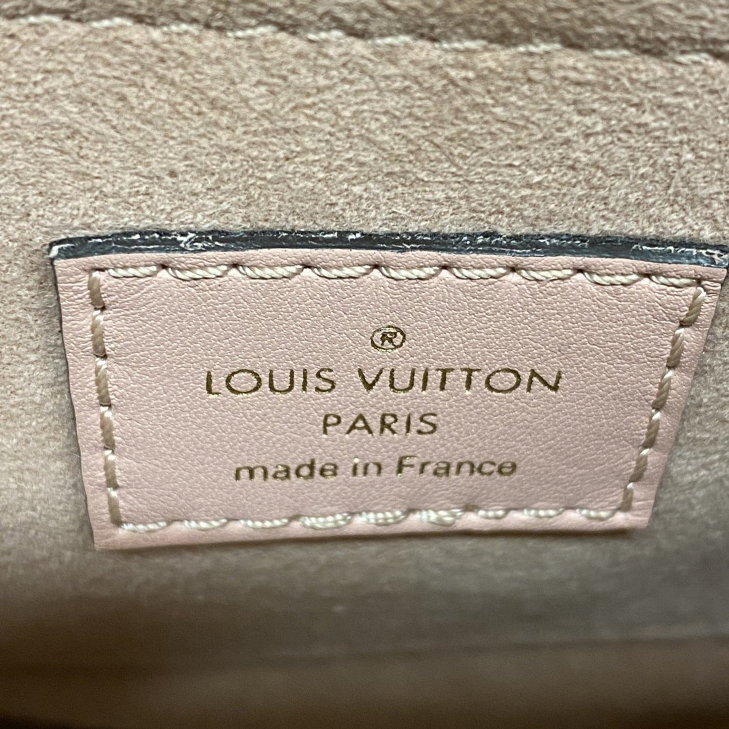 Louis Vuitton Locky BB Brown Canvas Hand Bag