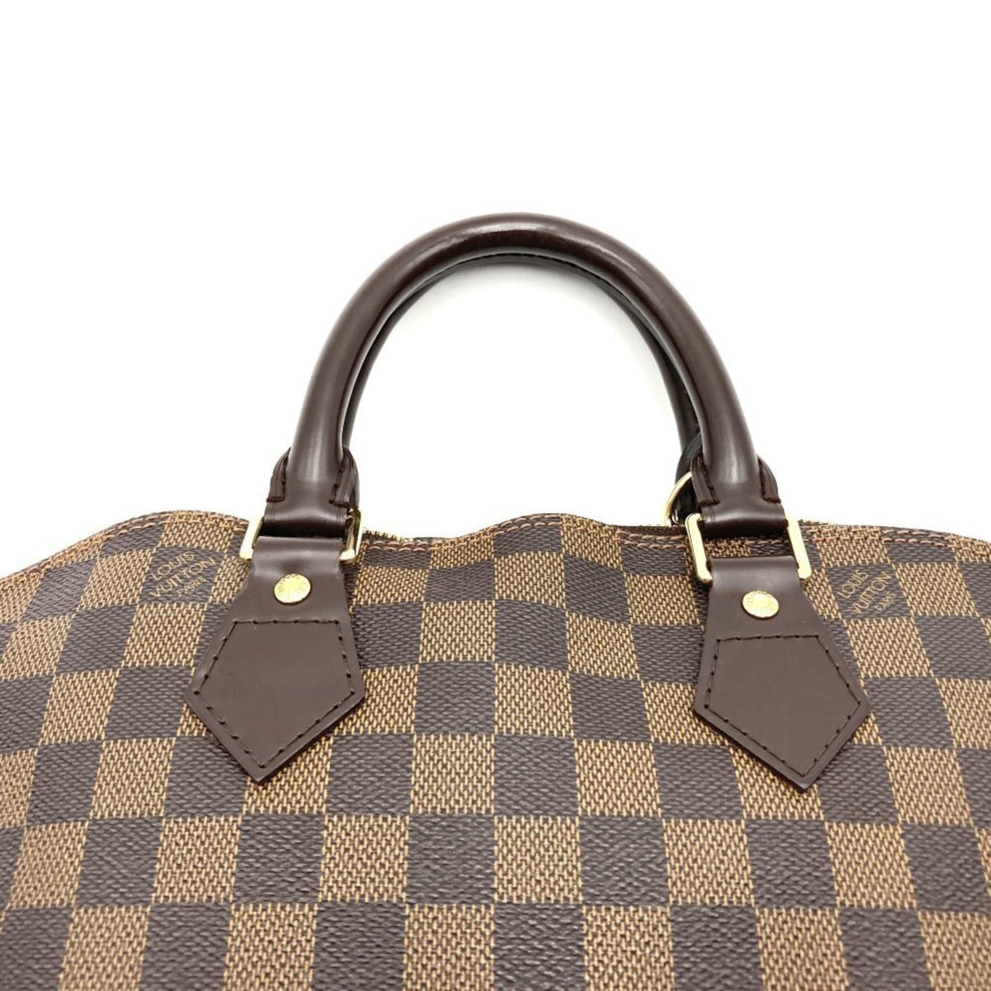 Louis Vuitton Alma Brown Canvas Hand Bag