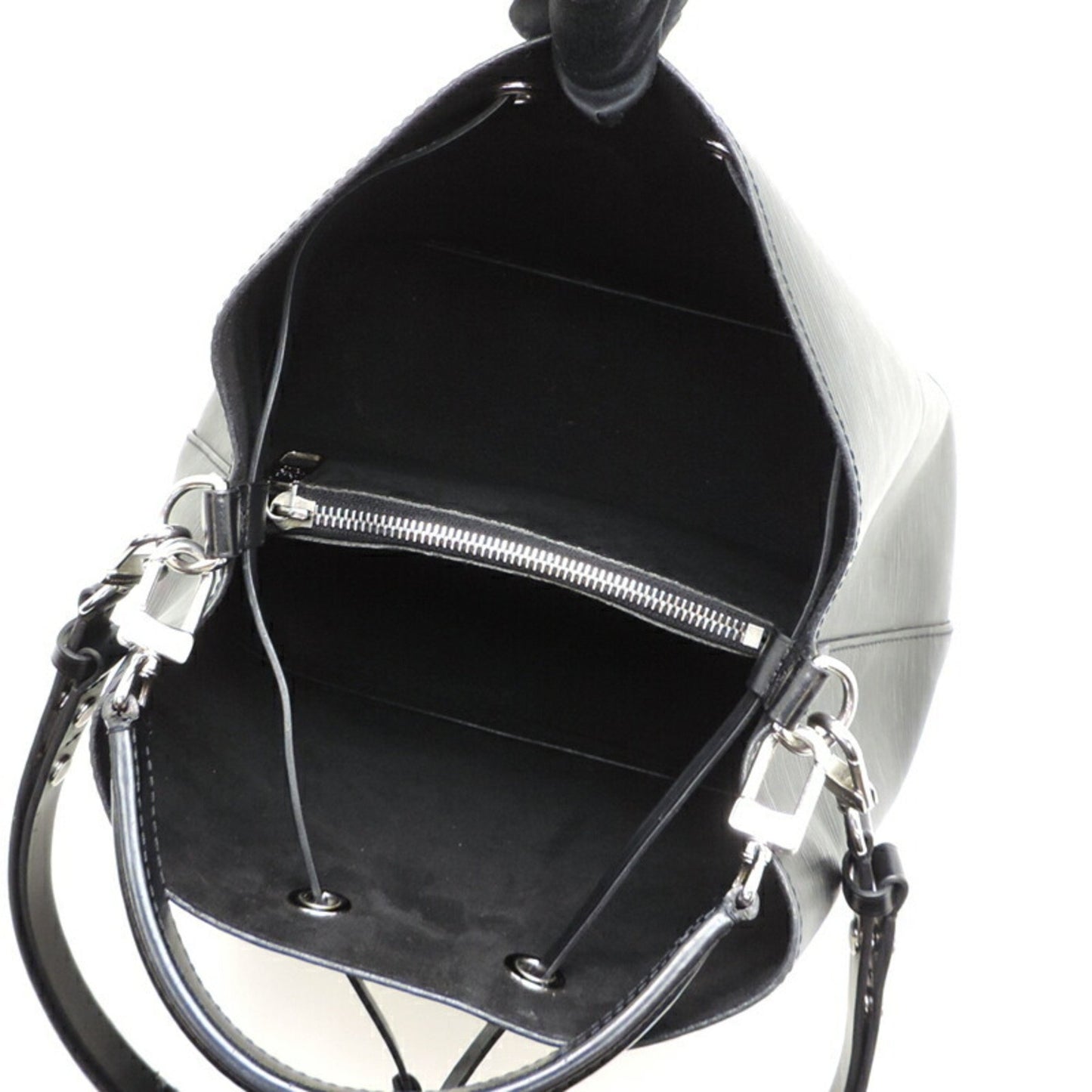 Louis Vuitton NéoNoé Black Leather Shoulder Bag