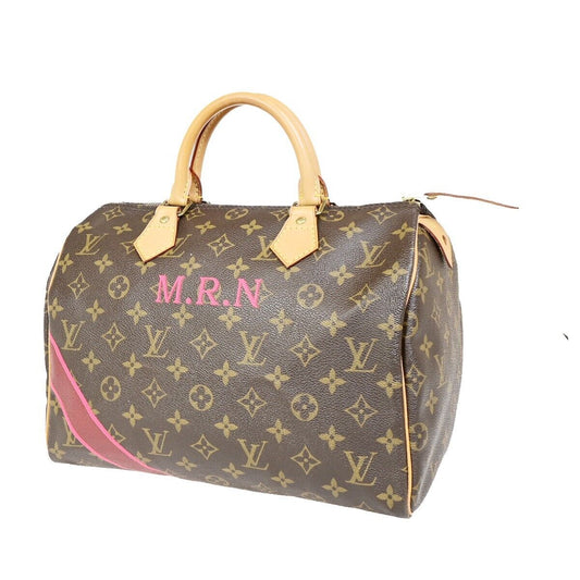 Louis Vuitton Speedy 30 Brown Canvas Hand Bag