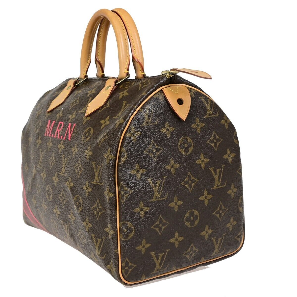 Louis Vuitton Speedy 30 Brown Canvas Hand Bag