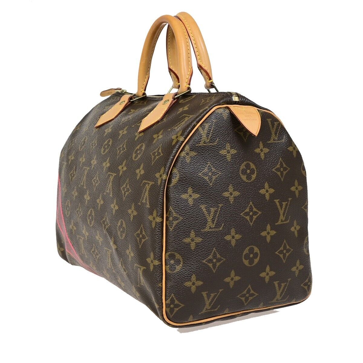 Louis Vuitton Speedy 30 Brown Canvas Hand Bag