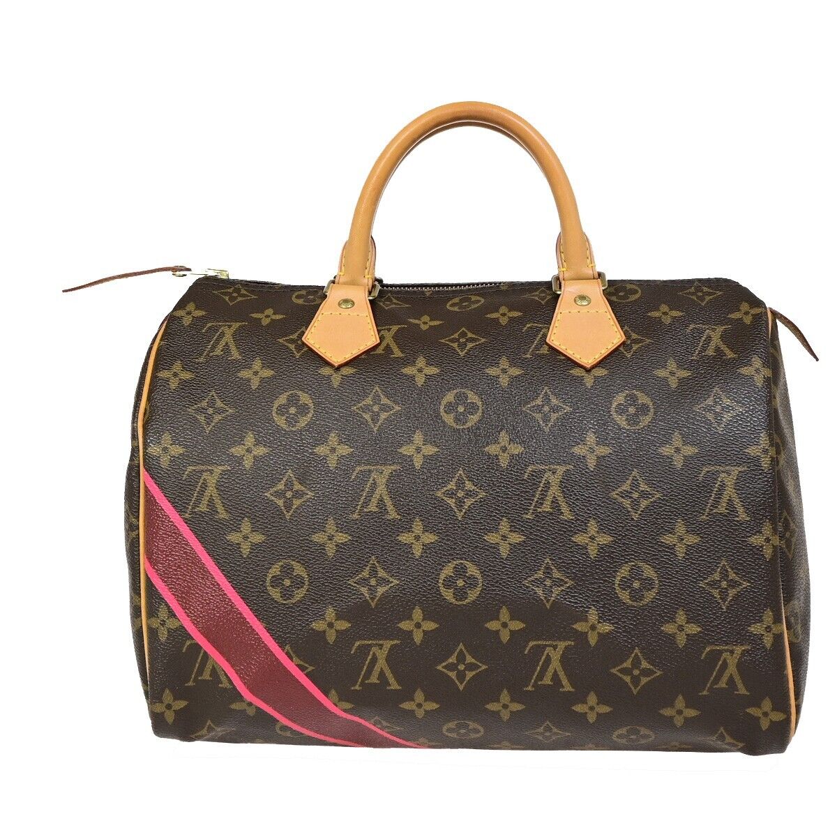 Louis Vuitton Speedy 30 Brown Canvas Hand Bag