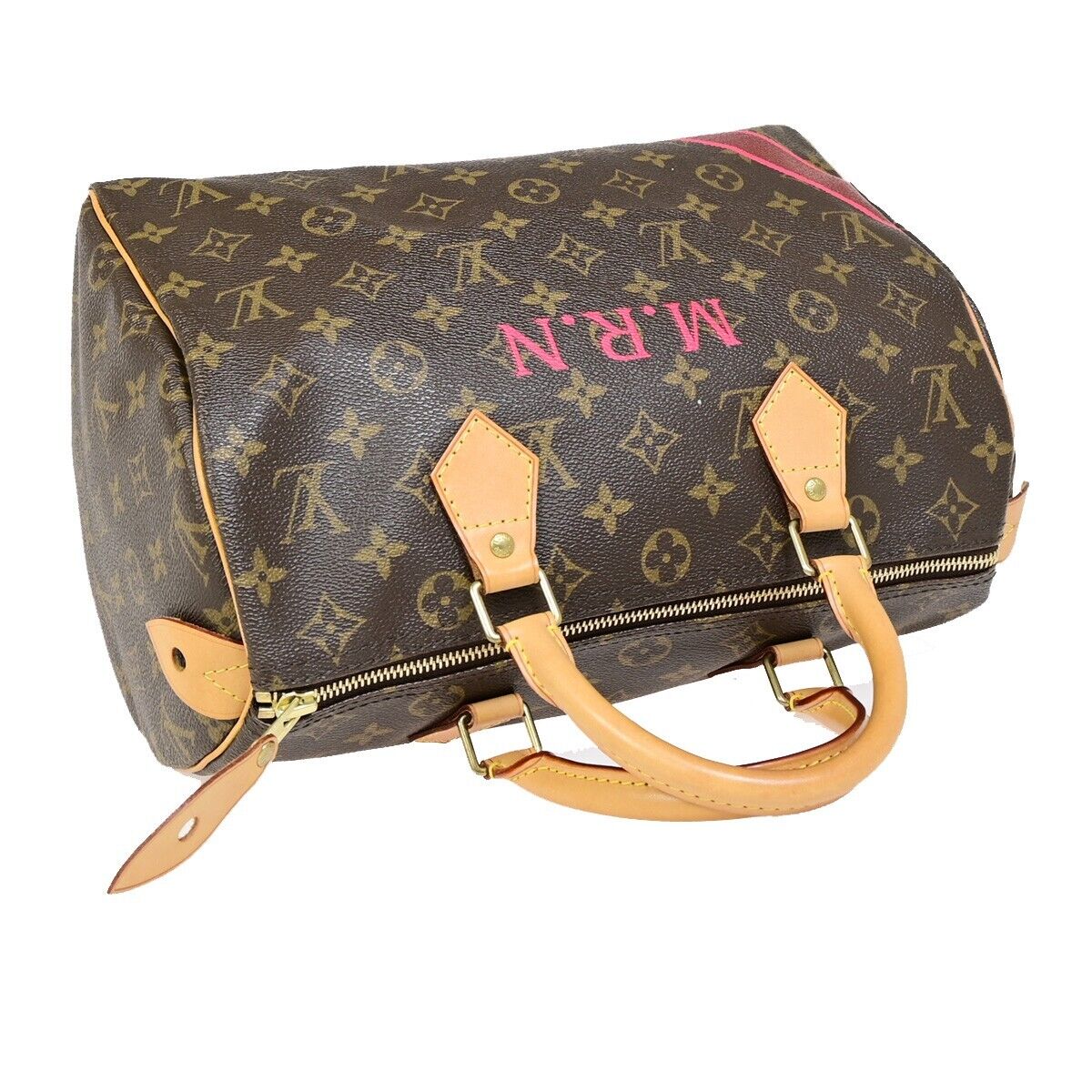 Louis Vuitton Speedy 30 Brown Canvas Hand Bag