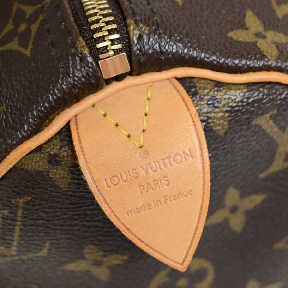 Louis Vuitton Speedy 30 Brown Canvas Hand Bag