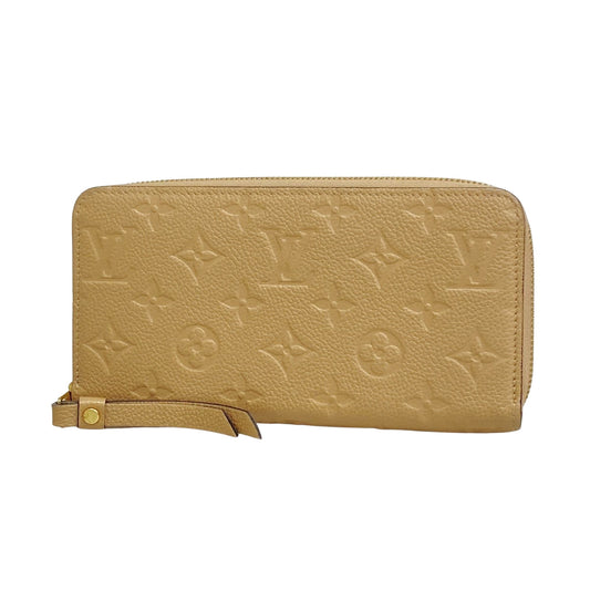 Louis Vuitton Zippy wallet Beige Leather Wallet Accessories