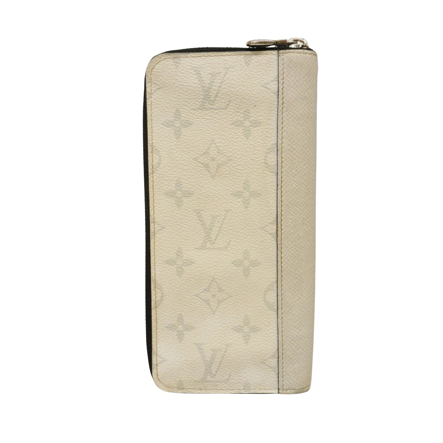 Louis Vuitton Zippy Wallet Vertical White Canvas Wallet Accessories