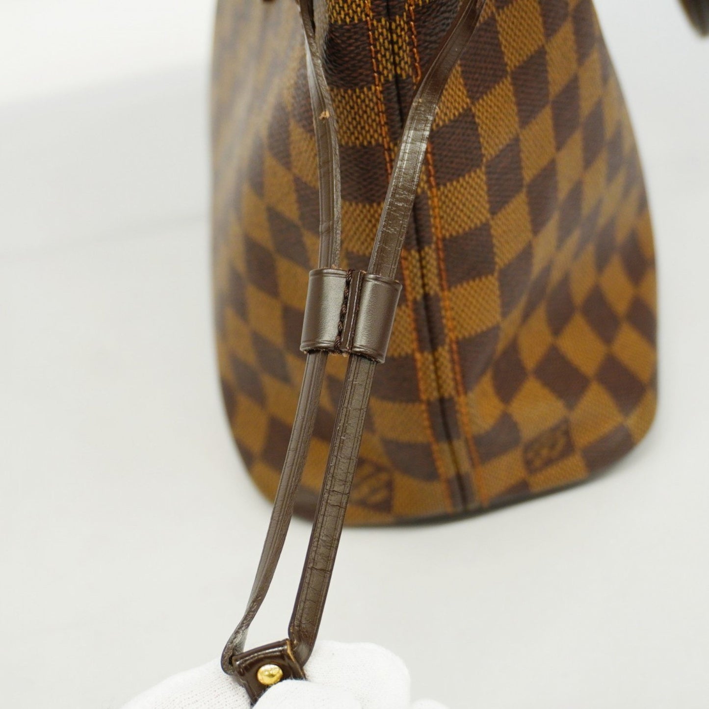 Louis Vuitton Neverfull PM Brown Canvas Tote Bag