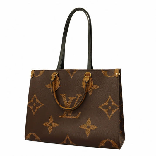 Louis Vuitton On The Go Brown Canvas Tote Bag