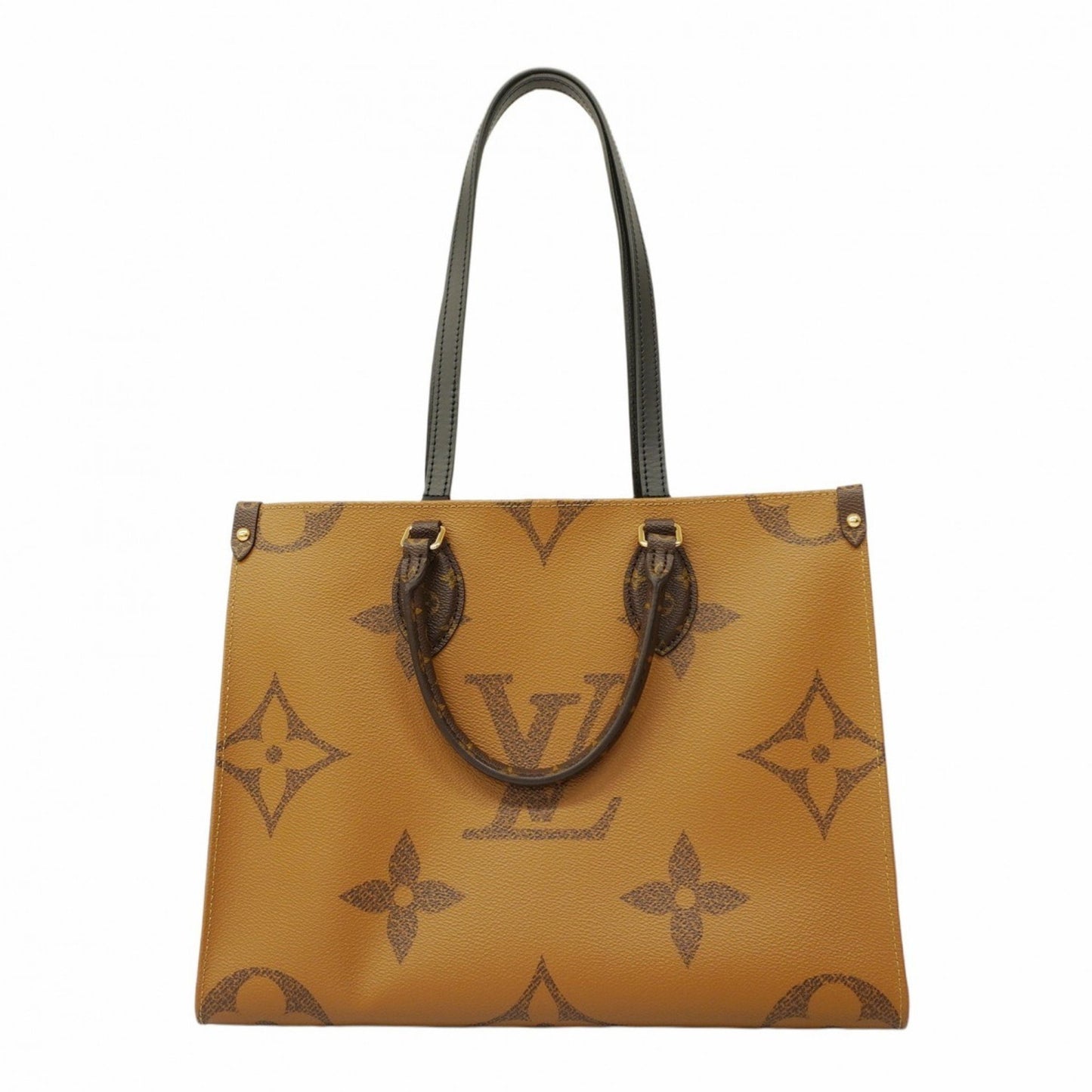 Louis Vuitton On The Go Brown Canvas Tote Bag