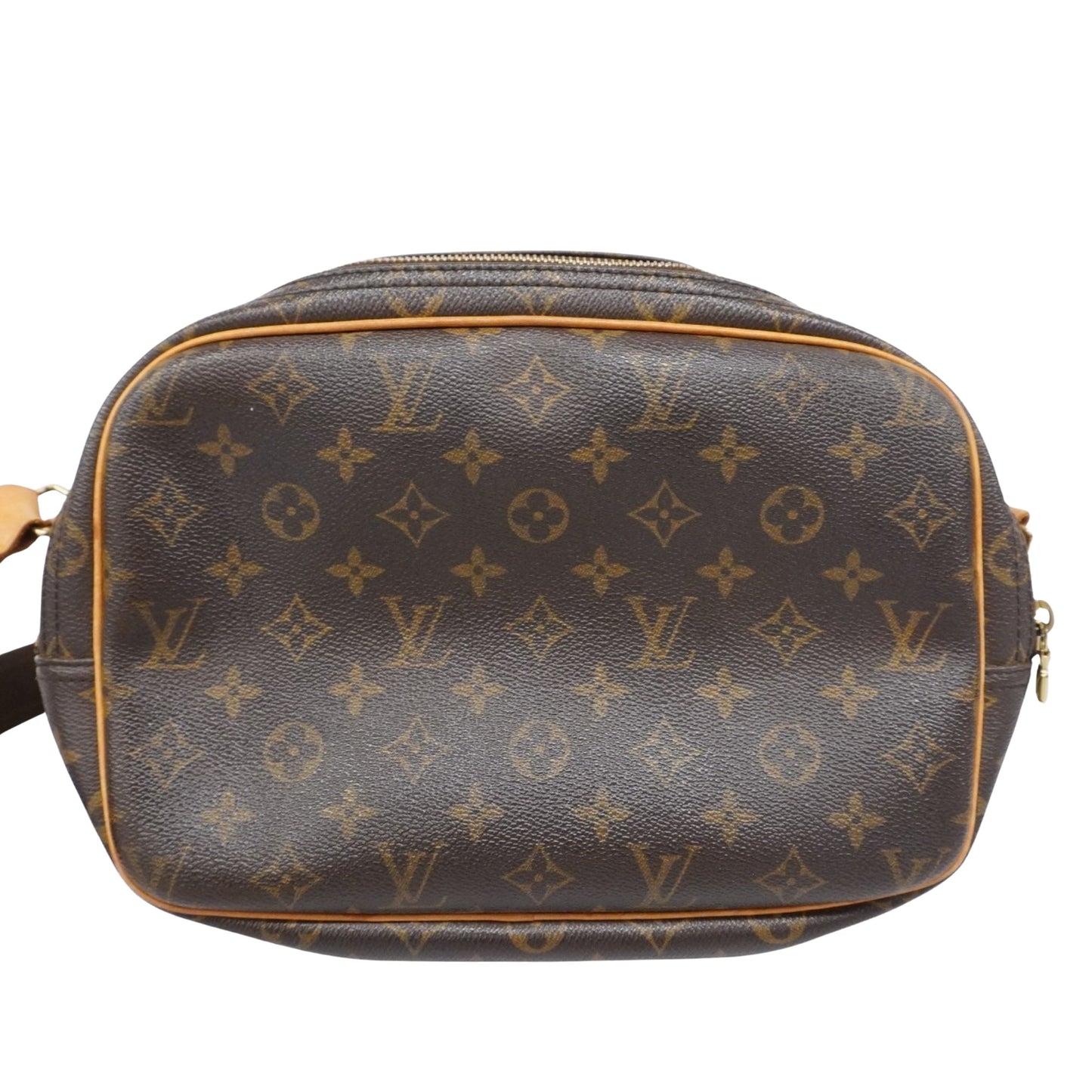 Louis Vuitton Reporter pm Brown Canvas Shoulder Bag