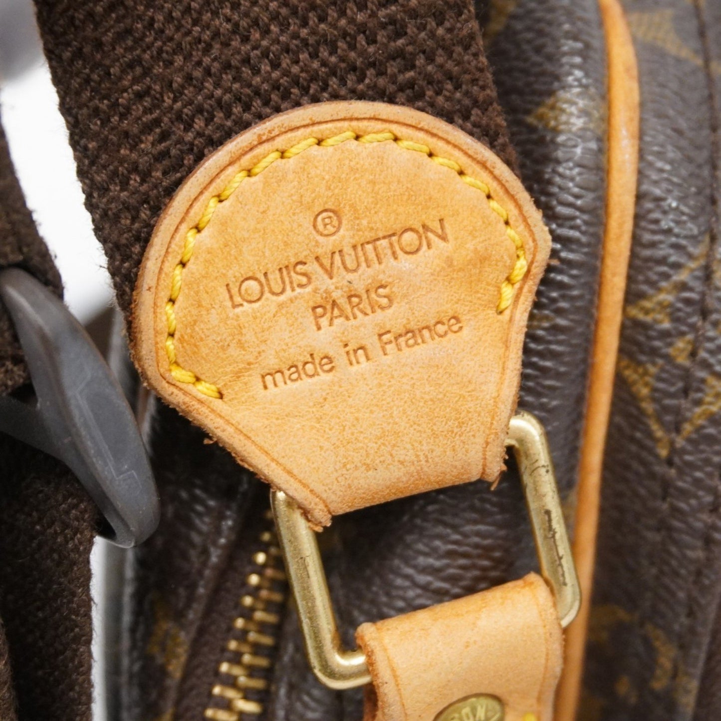 Louis Vuitton Reporter pm Brown Canvas Shoulder Bag