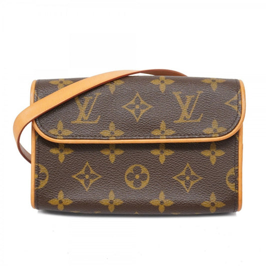 Louis Vuitton Florentine Brown Canvas Clutch Bag