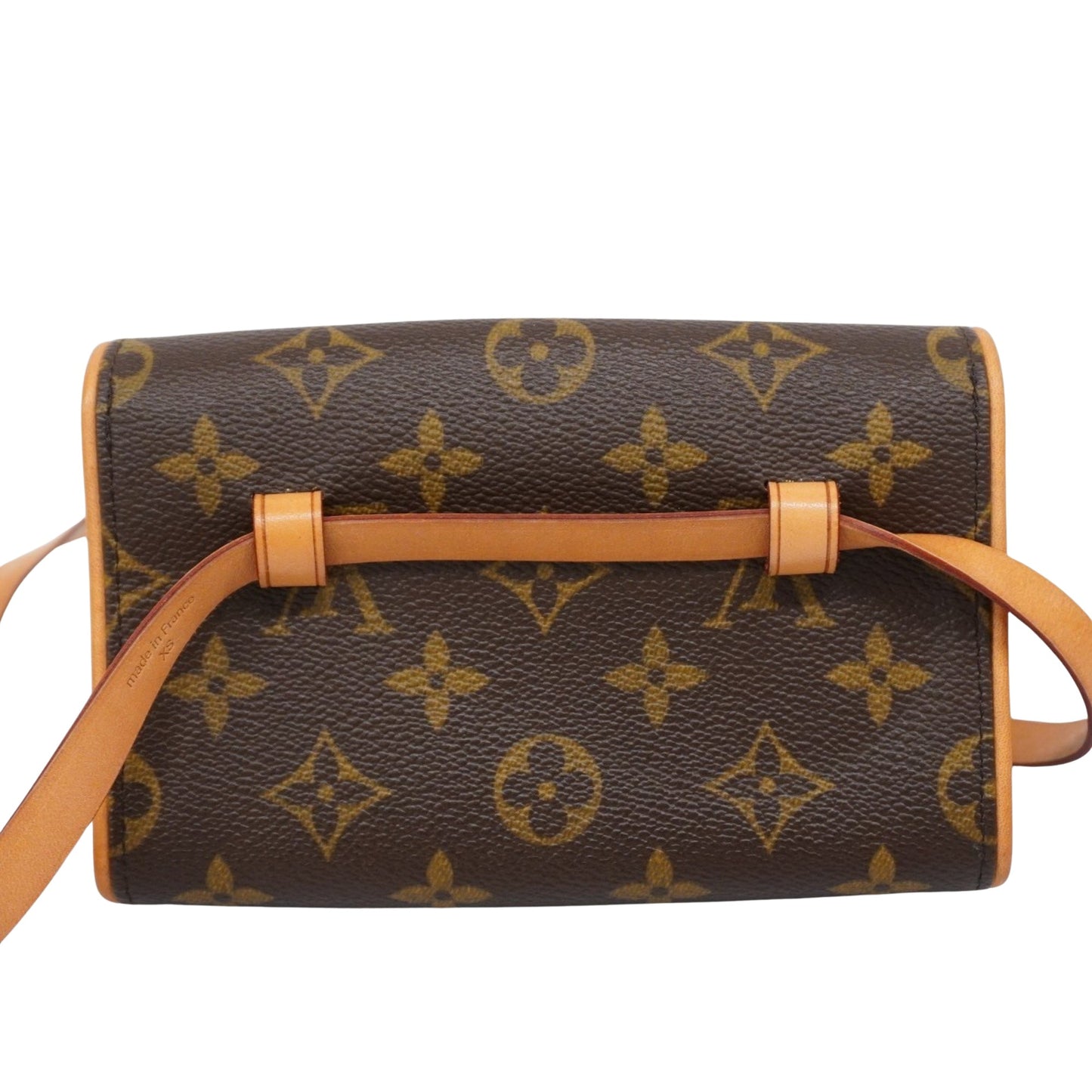 Louis Vuitton Florentine Brown Canvas Clutch Bag