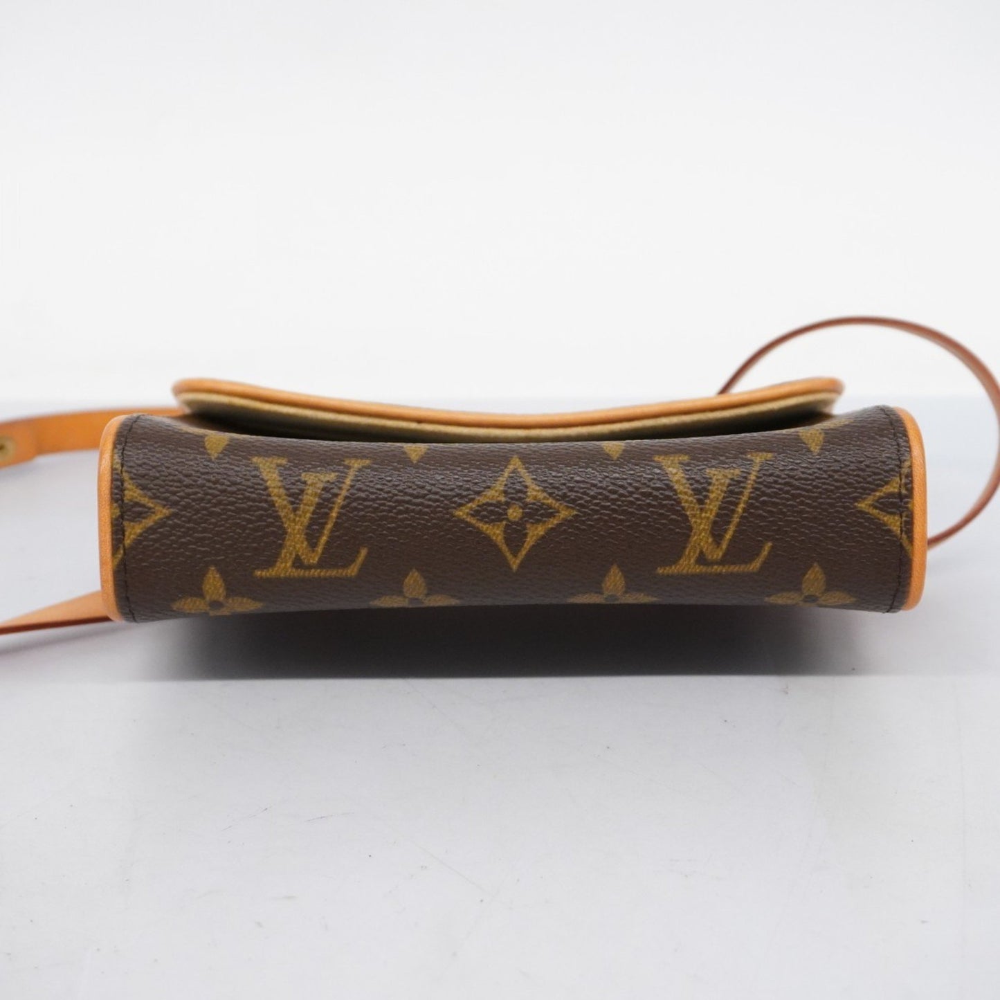 Louis Vuitton Florentine Brown Canvas Clutch Bag