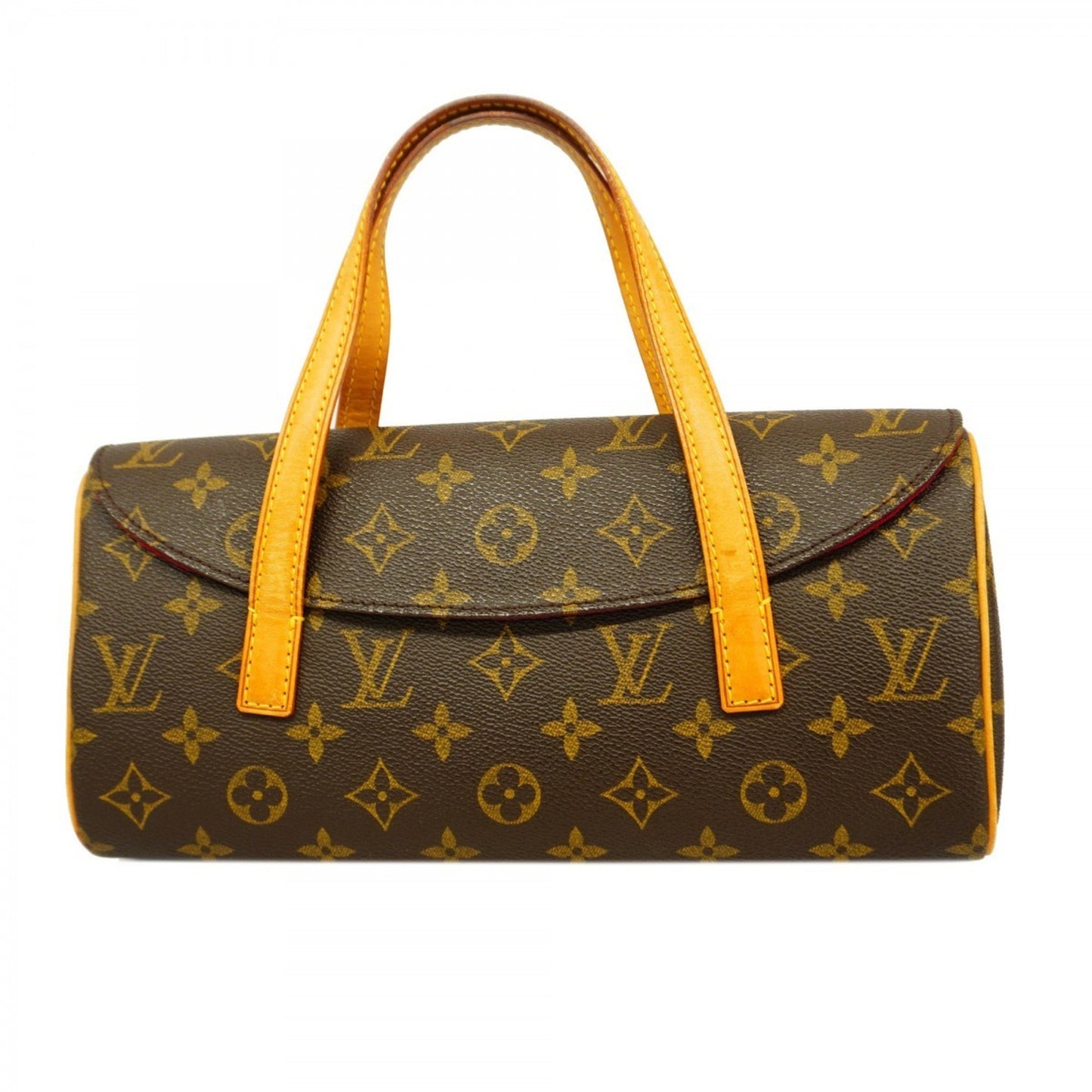 Louis Vuitton Sonatine Brown Canvas Hand Bag