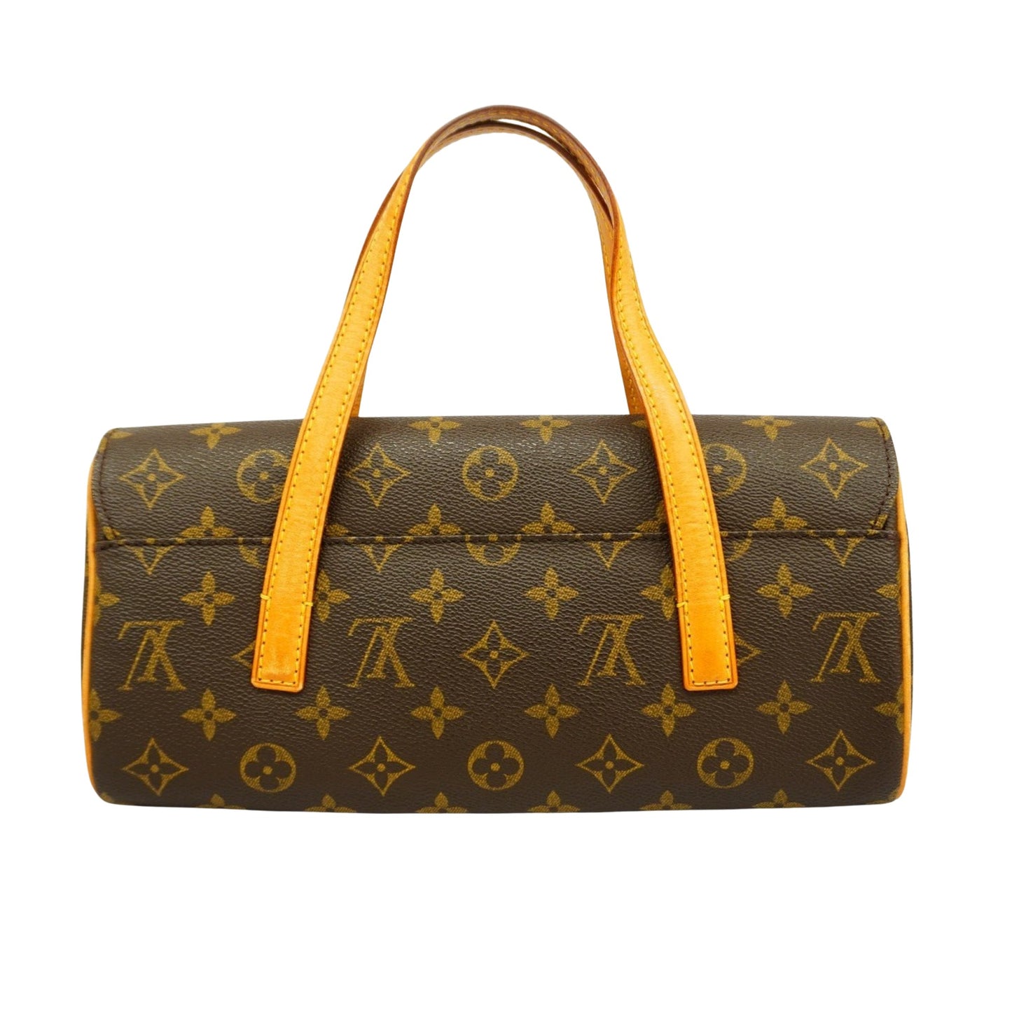 Louis Vuitton Sonatine Brown Canvas Hand Bag