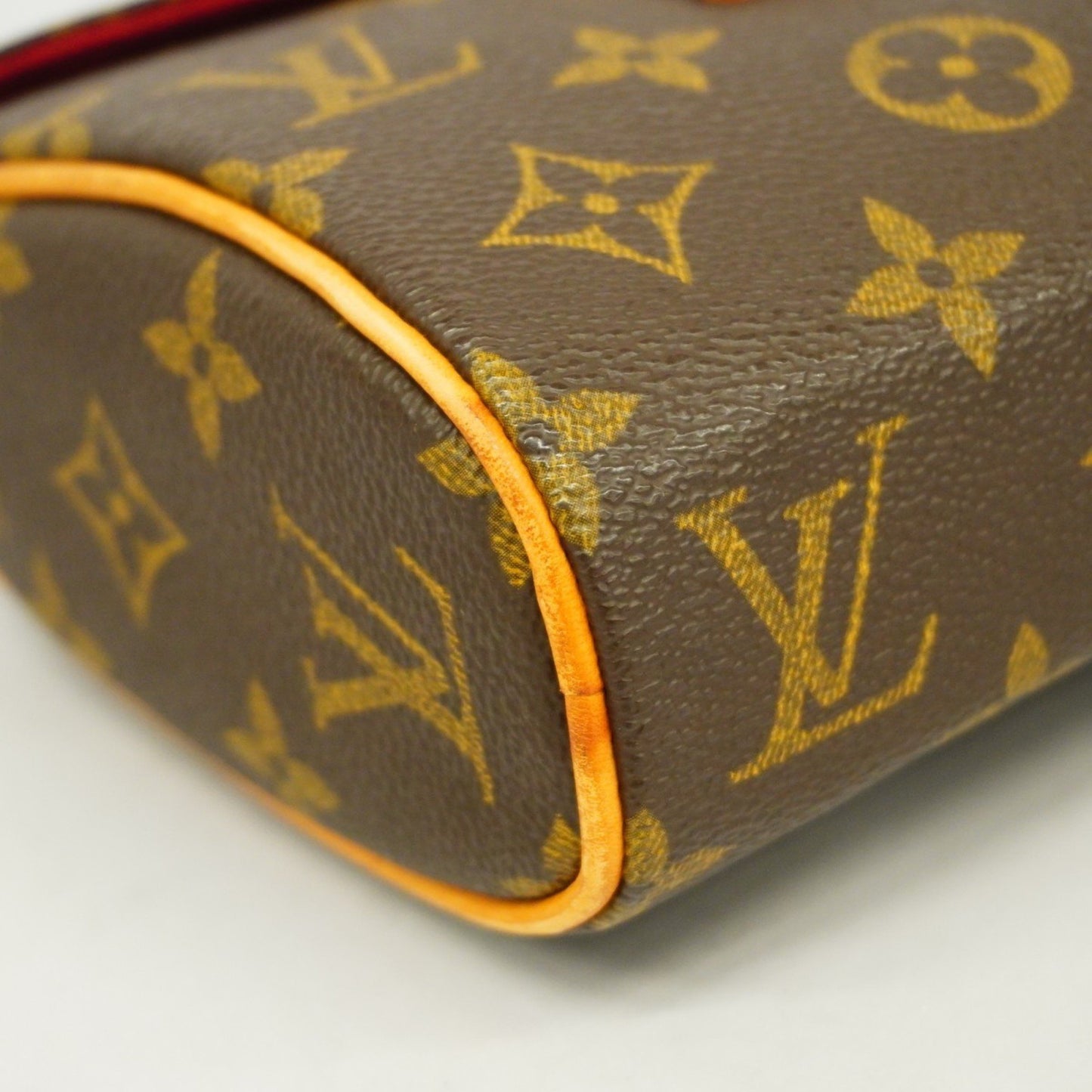 Louis Vuitton Sonatine Brown Canvas Hand Bag