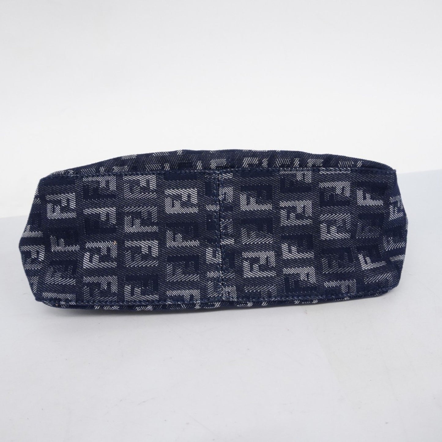 Fendi Navy Canvas Hand Bag