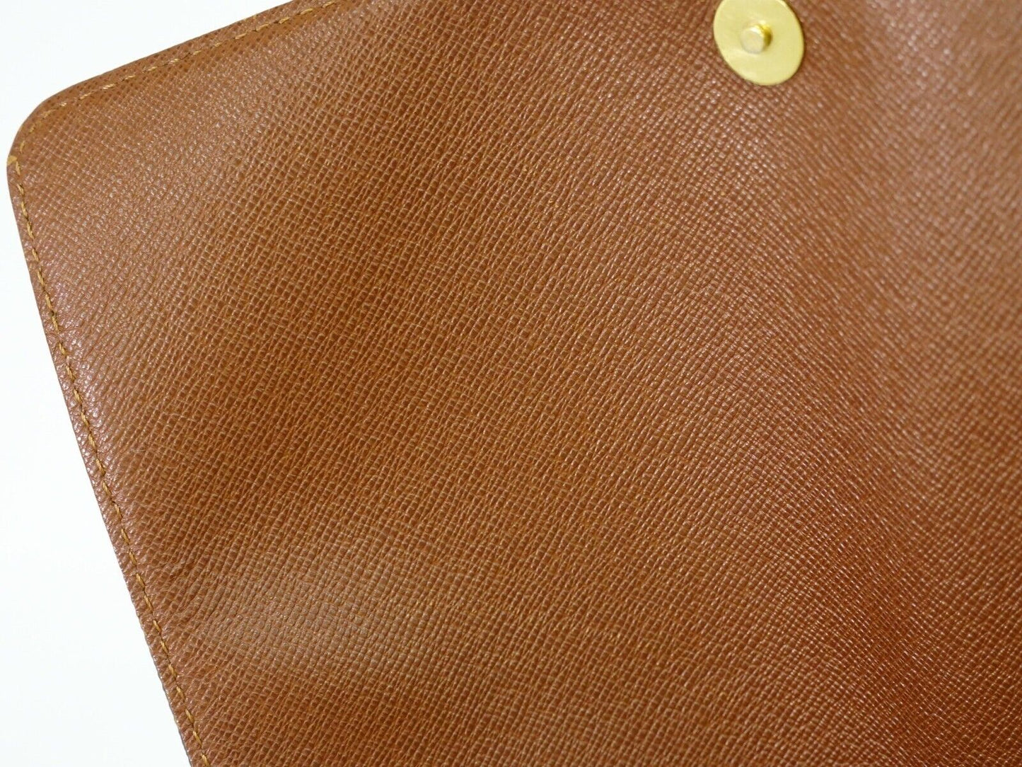 Louis Vuitton Musette Tango Brown Canvas Hand Bag